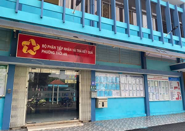 Đăng ký thuế Hộ kinh doanh tại UBND Phường Thới An - Quận 12 TPHCM