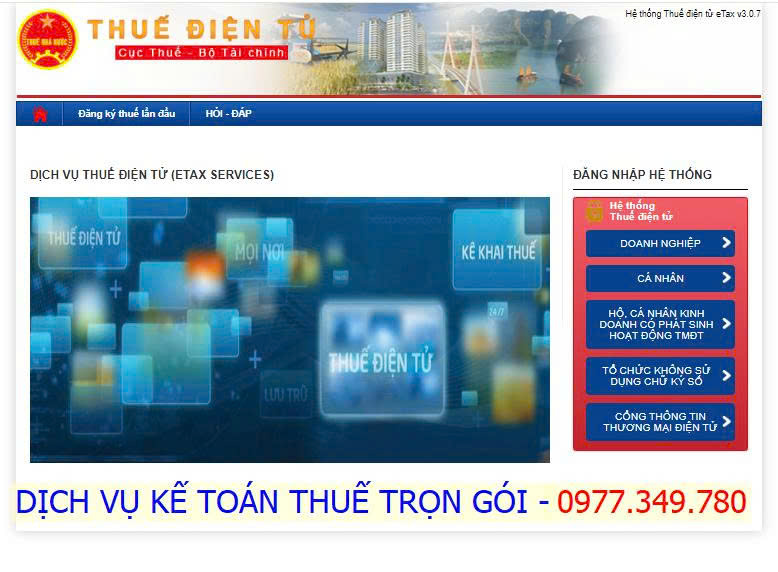 Dịch vụ kế toán báo cáo thuế trọn gói