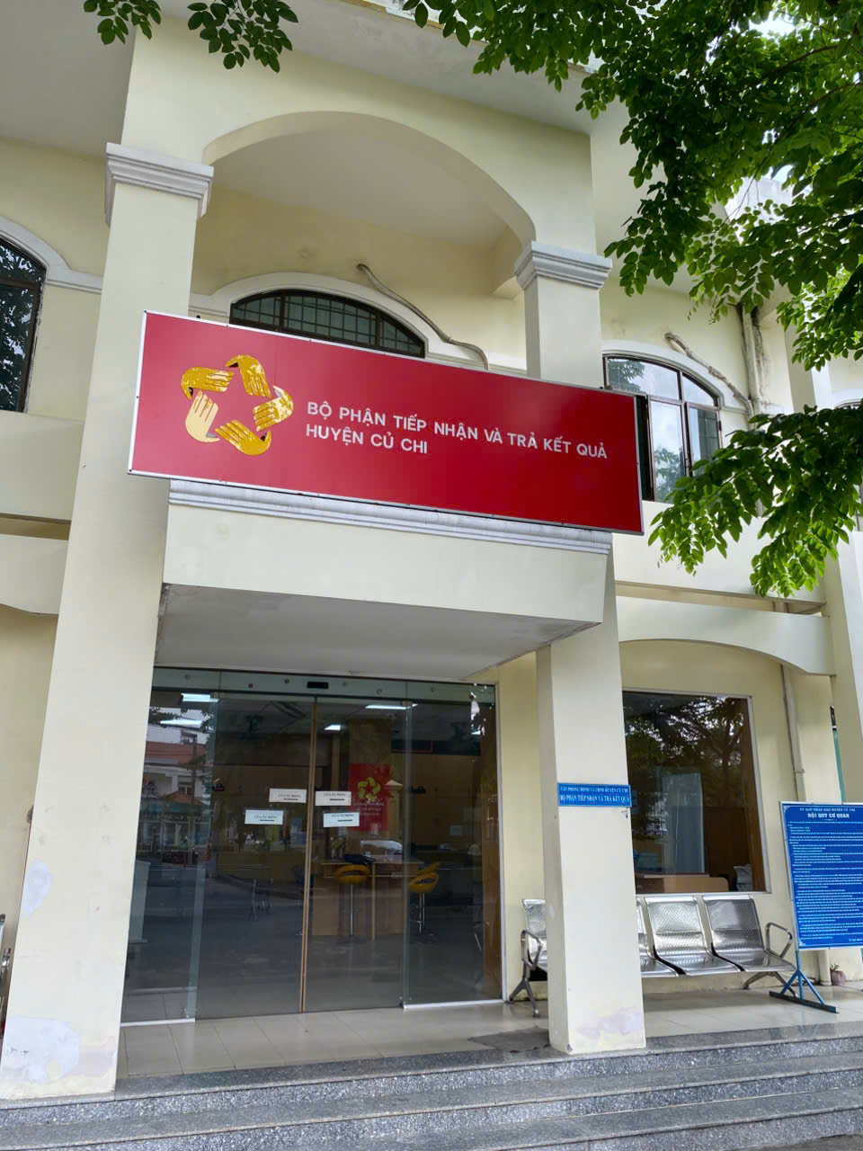 Bộ phận tiếp nhận và trả Giấy phép HKD ở Huyện Củ Chi
