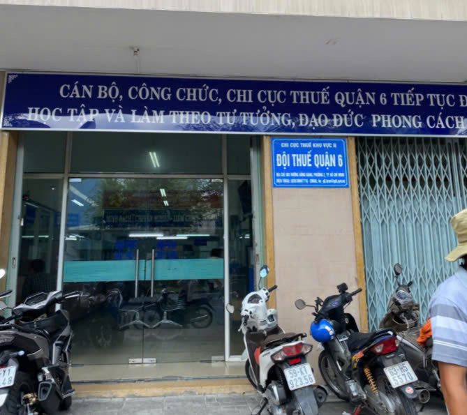 Trụ sở Đội Thuế quận 6 - Chi cục Thuế quận 6